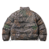 RIPSTOP REVERSIBLE DOWN JACKET - BLACK/REAL TREE CAMO