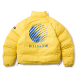 RIPSTOP REVERSIBLE DOWN JACKET - BLUE/YELLOW