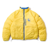 RIPSTOP REVERSIBLE DOWN JACKET - BLUE/YELLOW