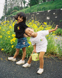 -PRE-ORDER- RASTA CORE LOGO SHIRT for KIDS - BLACK