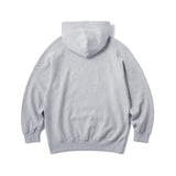 SIDE EMB LOGO PULLOVER HOODIE - HEATHER GREY