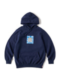SKYBONE PULLOVER HOODIE - NAVY BLUE