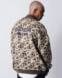 ARMY ZIP SWEATER - ARMY GREEN