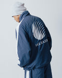 LOGO SPORT NYLON TRUCK JACKET - NAVY