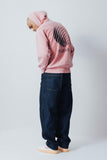 LOGO GARMENT DYE HOODIE - PINK DYE