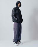 LOGO SPORT NYLON TRUCK JACKET - BLACK