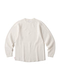 WAFFLE LS SHIRT - WHITE