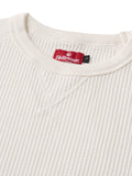 WAFFLE LS SHIRT - WHITE