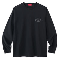 WARDEN LOGO L/S SHIRT - BLACK