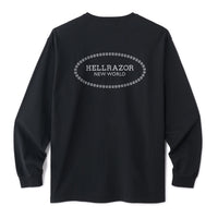 WARDEN LOGO L/S SHIRT - BLACK