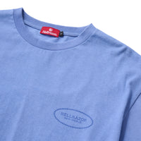 WARDEN LOGO L/S SHIRT - SLATE BLUE