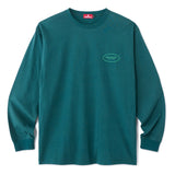 WARDEN LOGO L/S SHIRT - CHROME GREEN