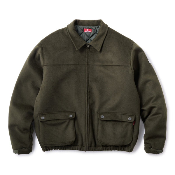 WOOL DONKEY JACKET - GREEN