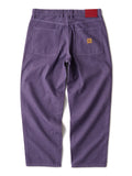 BAGGIE COLOR DENIM PANTS - DEEP PURPLE