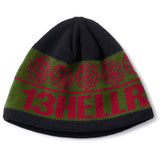 BOARDER BEANIE - BLACK/GREEN