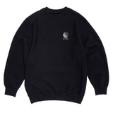 LOGO EMB CREWNECK - BLACK