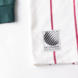 BORN H POCKET RAGLAN LS SHIRT - WHITE/GREEN
