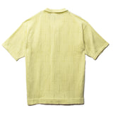 CROSS KNIT SHIRT - YELLOW