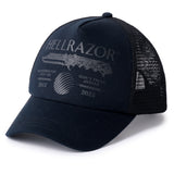DTA TRUCKER CAP - BLACK/BLACK MESH