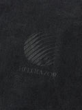 LOGO GARMENT DYE HOODIE - BLACK DYE