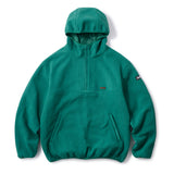 FLEECE NYLON PARKA - GREEN
