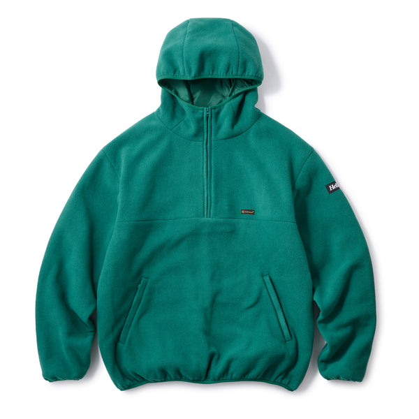 FLEECE NYLON PARKA - GREEN