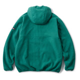 FLEECE NYLON PARKA - GREEN