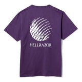 CRACKED CORE LOGO SHIRT - GRAPE
