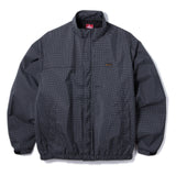 GRID NYLON TRUCK JACKET - BLACK
