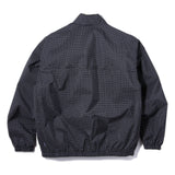 GRID NYLON TRUCK JACKET - BLACK