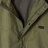 GRID NYLON TRUCK JACKET - OLIVE