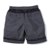 GRID AIR NYLON SHORTS - BLACK