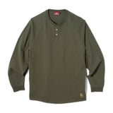 HENRY RAGLAN LS SHIRT - ARMY GREEN