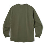HENRY RAGLAN LS SHIRT - ARMY GREEN