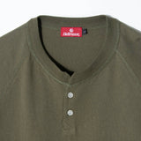 HENRY RAGLAN LS SHIRT - ARMY GREEN