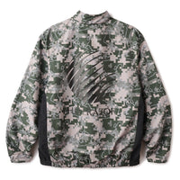 UMBRO NEW WORLD DIGITAL CAMO REVERSIBLE JACKET - BLACK