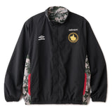 UMBRO NEW WORLD DIGITAL CAMO REVERSIBLE JACKET - BLACK