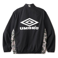 UMBRO NEW WORLD DIGITAL CAMO REVERSIBLE JACKET - BLACK