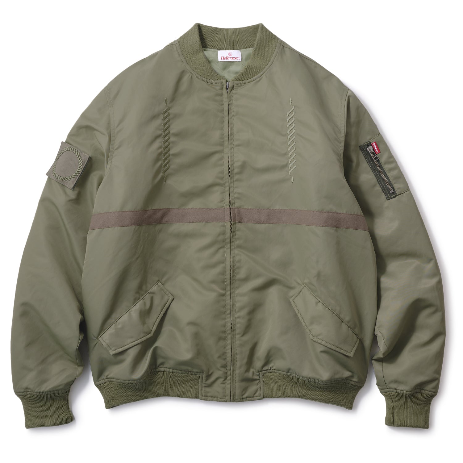 DTA MA1 JACKET - ARMY GREEN – Hellrazor Online