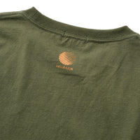 LETTER SHIRT - ARMY GREEN