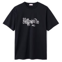 LETTER SHIRT - BLACK