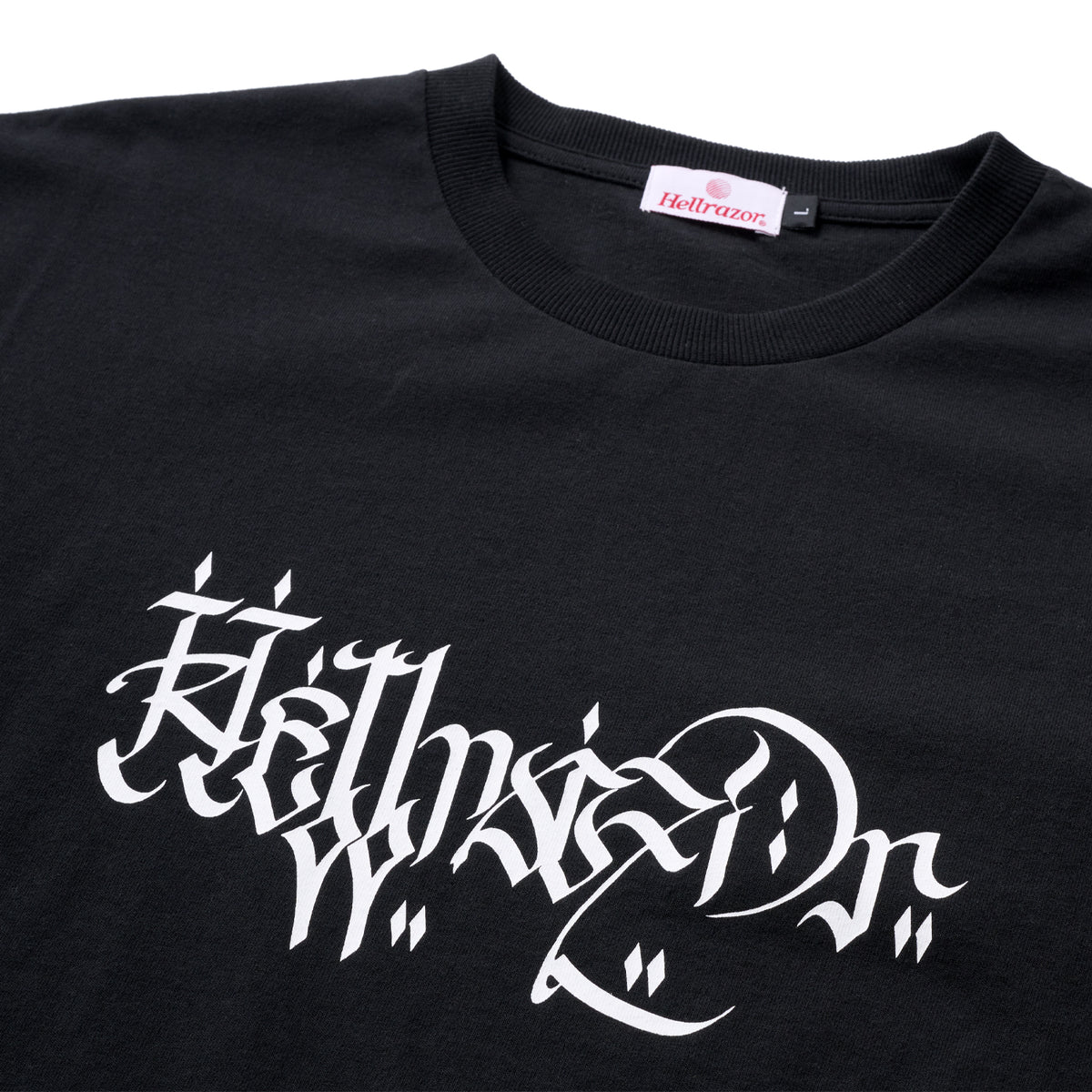 LETTER SHIRT - BLACK – Hellrazor Online