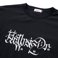 LETTER SHIRT - BLACK