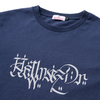 LETTER SHIRT - NAVY