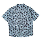SKULL OXFORD SHIRT - SAX BLUE