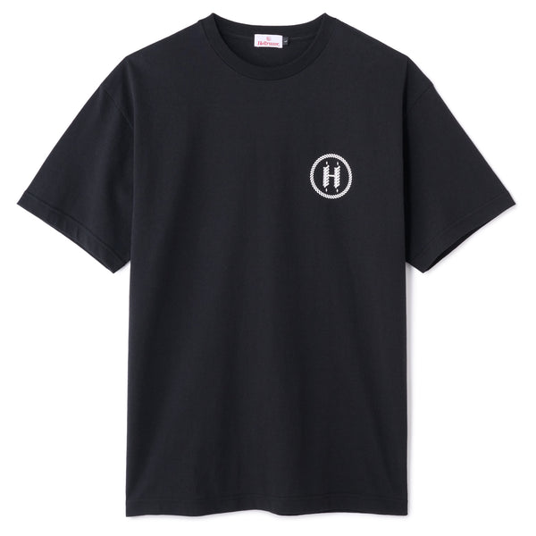 ROPE LOGO SHIRT - BLACK