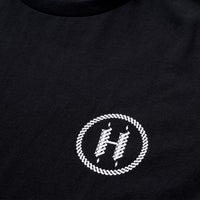 ROPE LOGO SHIRT - BLACK