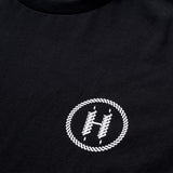 ROPE LOGO SHIRT - BLACK