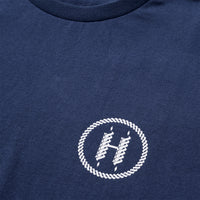ROPE LOGO SHIRT - NAVY