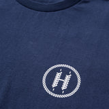 ROPE LOGO SHIRT - NAVY